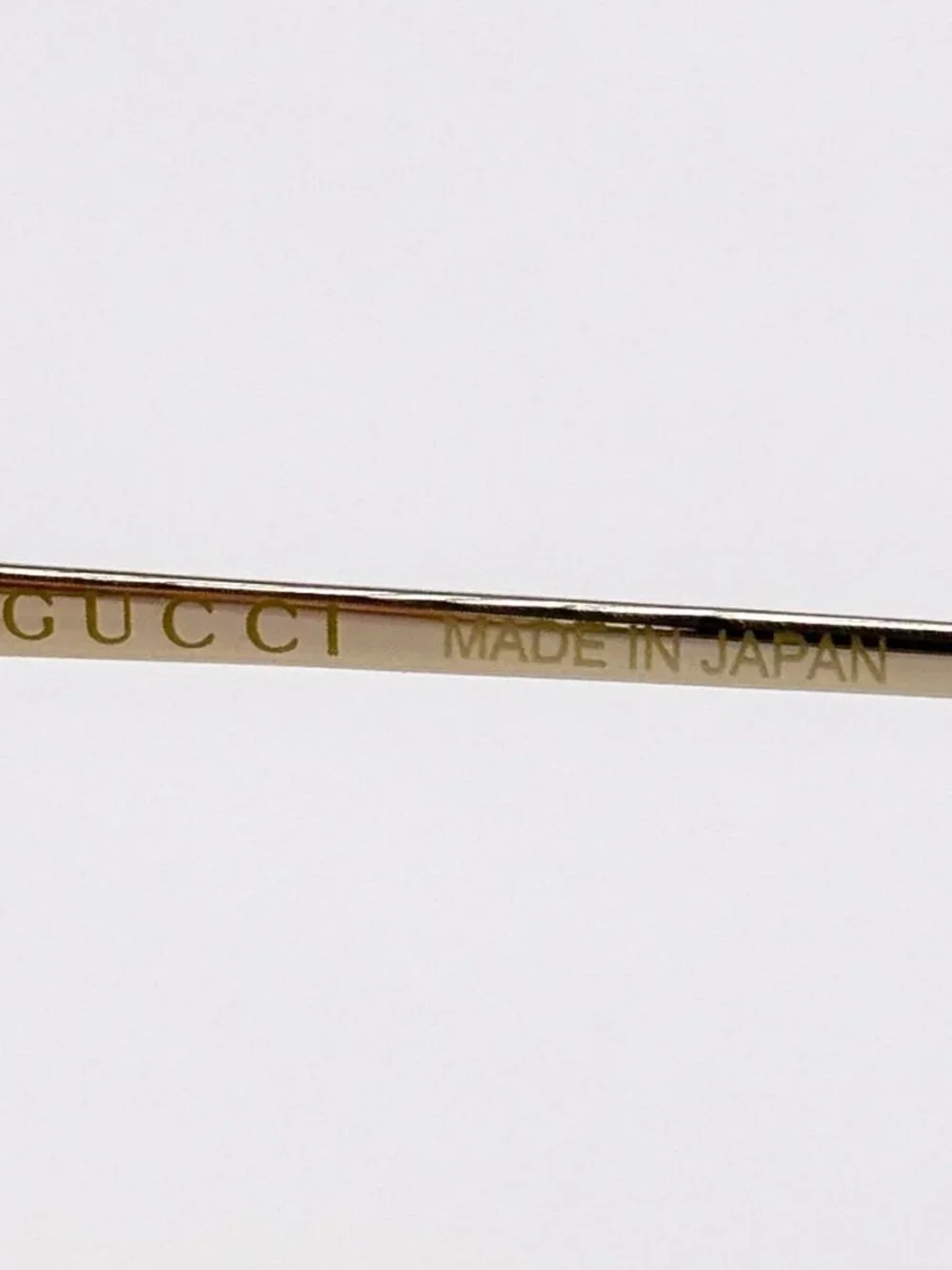 New Gucci Gold Cream Round Women Sunglasses GG1206SA 004